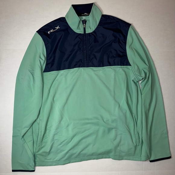 Ralph Lauren Other - Ralph Lauren RLX Navy and Mint Jacket